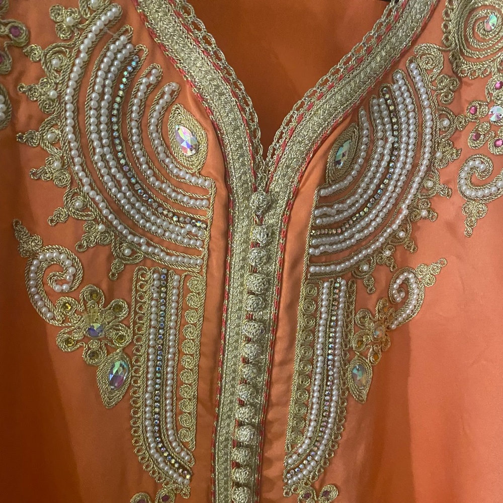 Women’s Maci Caftan/Dress LS Like New Condition SZ 1/Medium